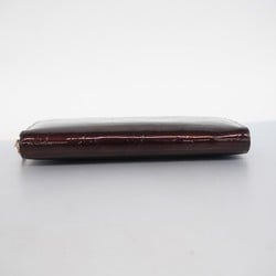 Louis Vuitton Long Wallet Vernis Zippy M93522 Amarante Ladies