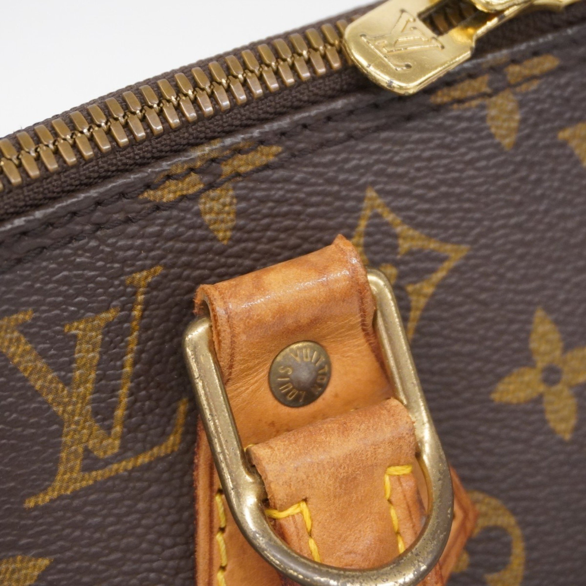 Louis Vuitton handbag Monogram Alma M51130 brown ladies