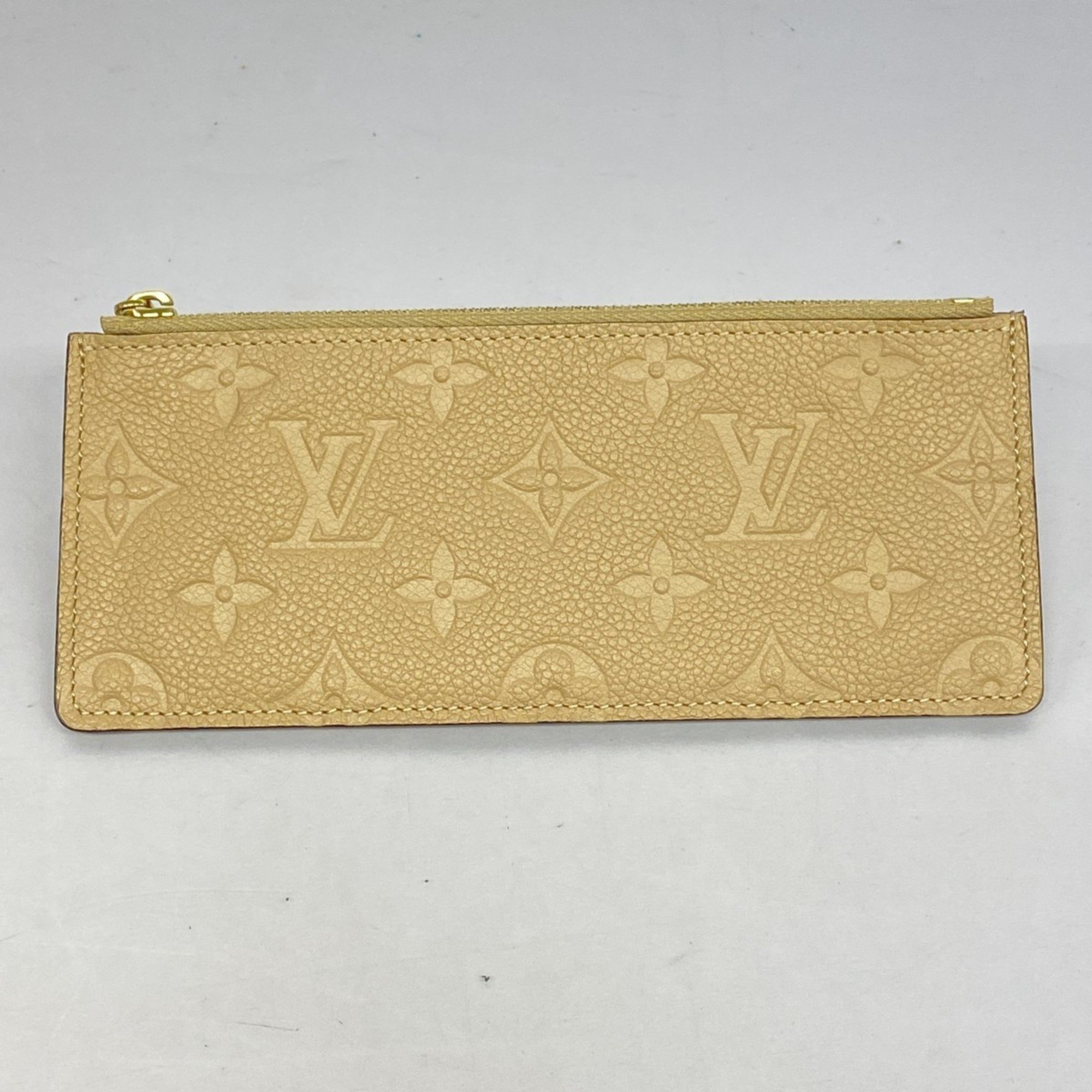 Louis Vuitton Long Wallet Monogram Empreinte Portefeuille Clemence M60173 Dune Ladies