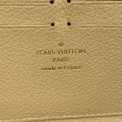 Louis Vuitton Long Wallet Monogram Empreinte Portefeuille Clemence M60173 Dune Ladies