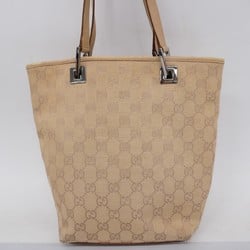 Gucci Tote Bag GG Canvas 31244 Beige Women's