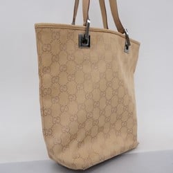 Gucci Tote Bag GG Canvas 31244 Beige Women's