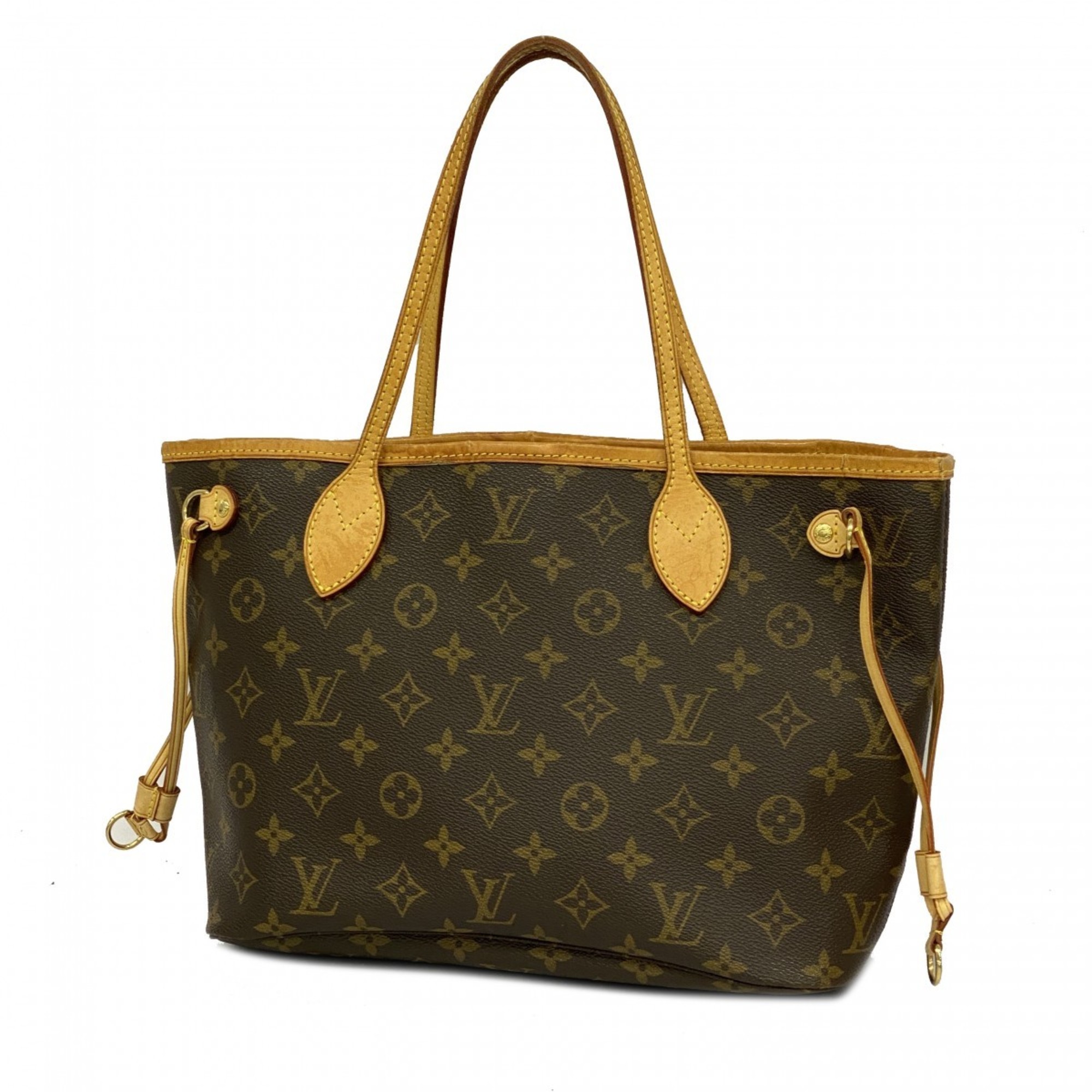 Louis Vuitton Tote Bag Monogram Neverfull PM M40155 Brown Women's