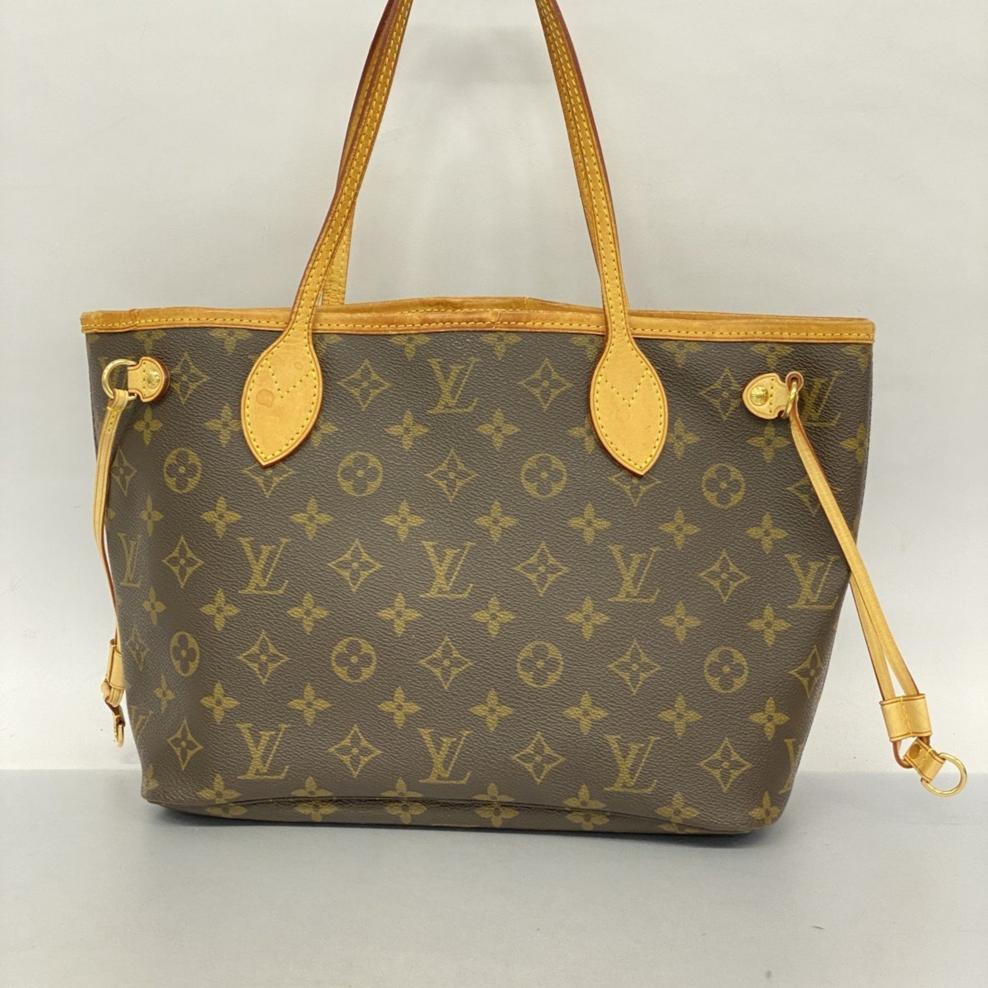 Louis Vuitton Tote Bag Monogram Neverfull PM M40155 Brown Women's