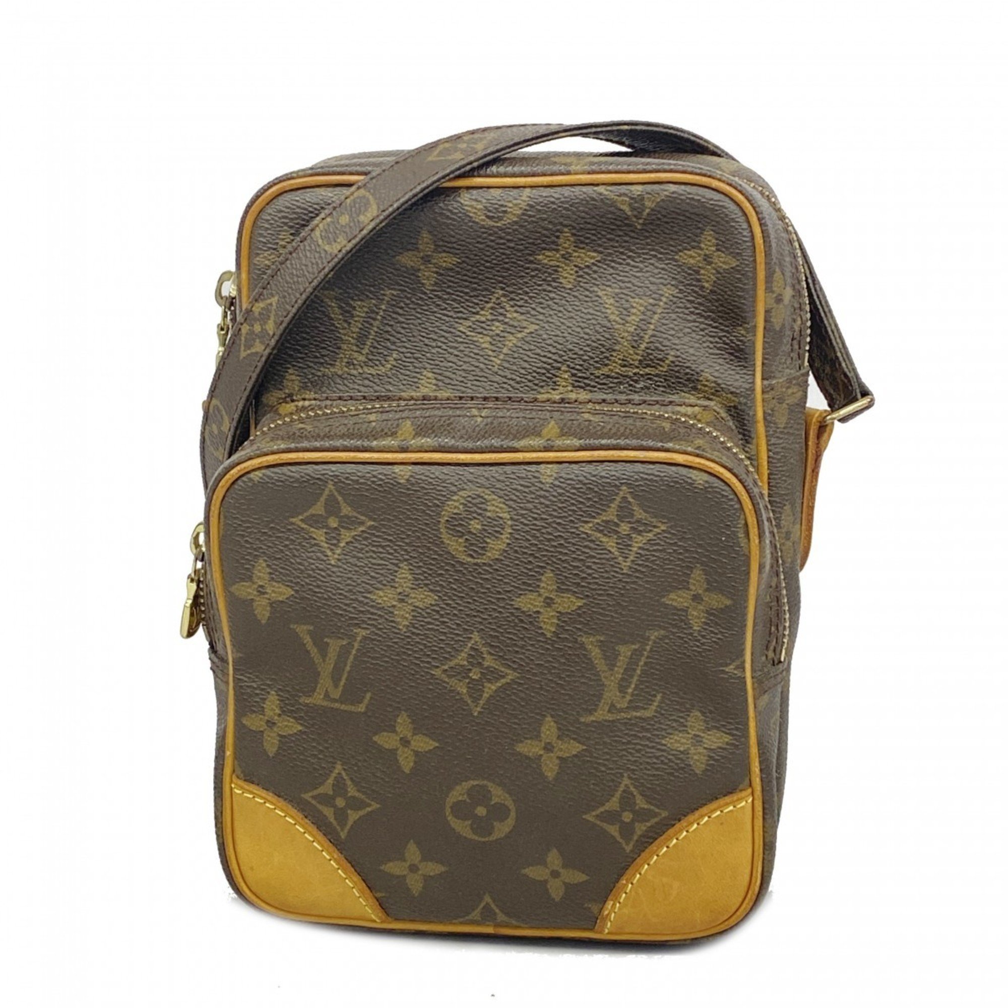 Louis Vuitton Shoulder Bag Monogram Amazon M45236 Brown Ladies