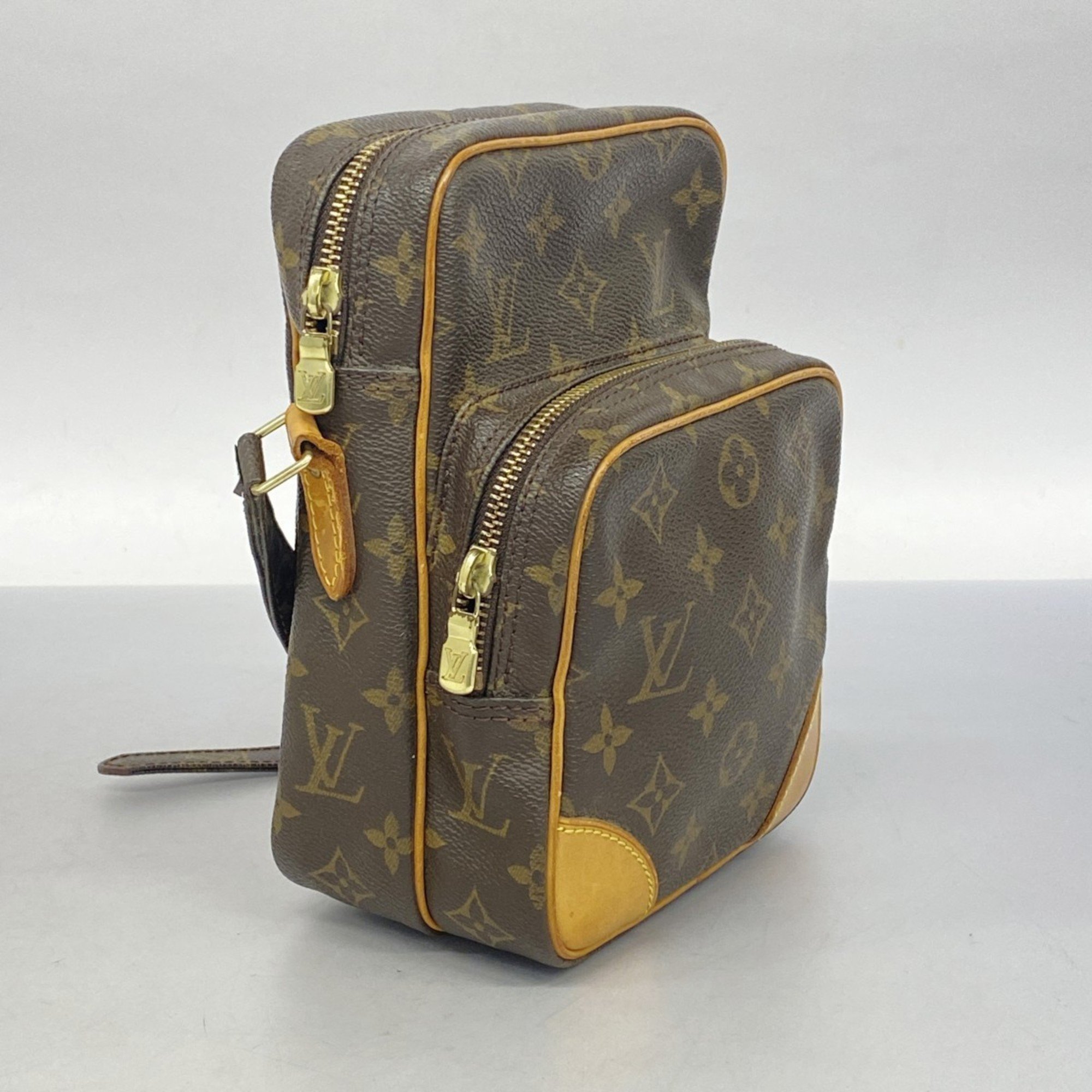 Louis Vuitton Shoulder Bag Monogram Amazon M45236 Brown Ladies