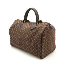 LOUIS VUITTON Louis Vuitton Monogram Run Speedy 30 Handbag Boston Bag Canvas Ebene Brown M95224