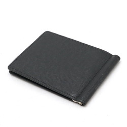 LOUIS VUITTON Taiga Portefeuille Pans Bi-fold Wallet Money Clip Leather Noir Black M62978