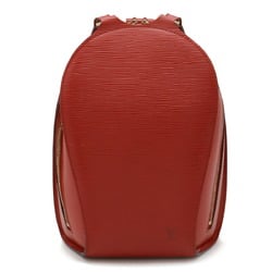 LOUIS VUITTON Epi Mabillon Backpack Leather Red Castilian M52237