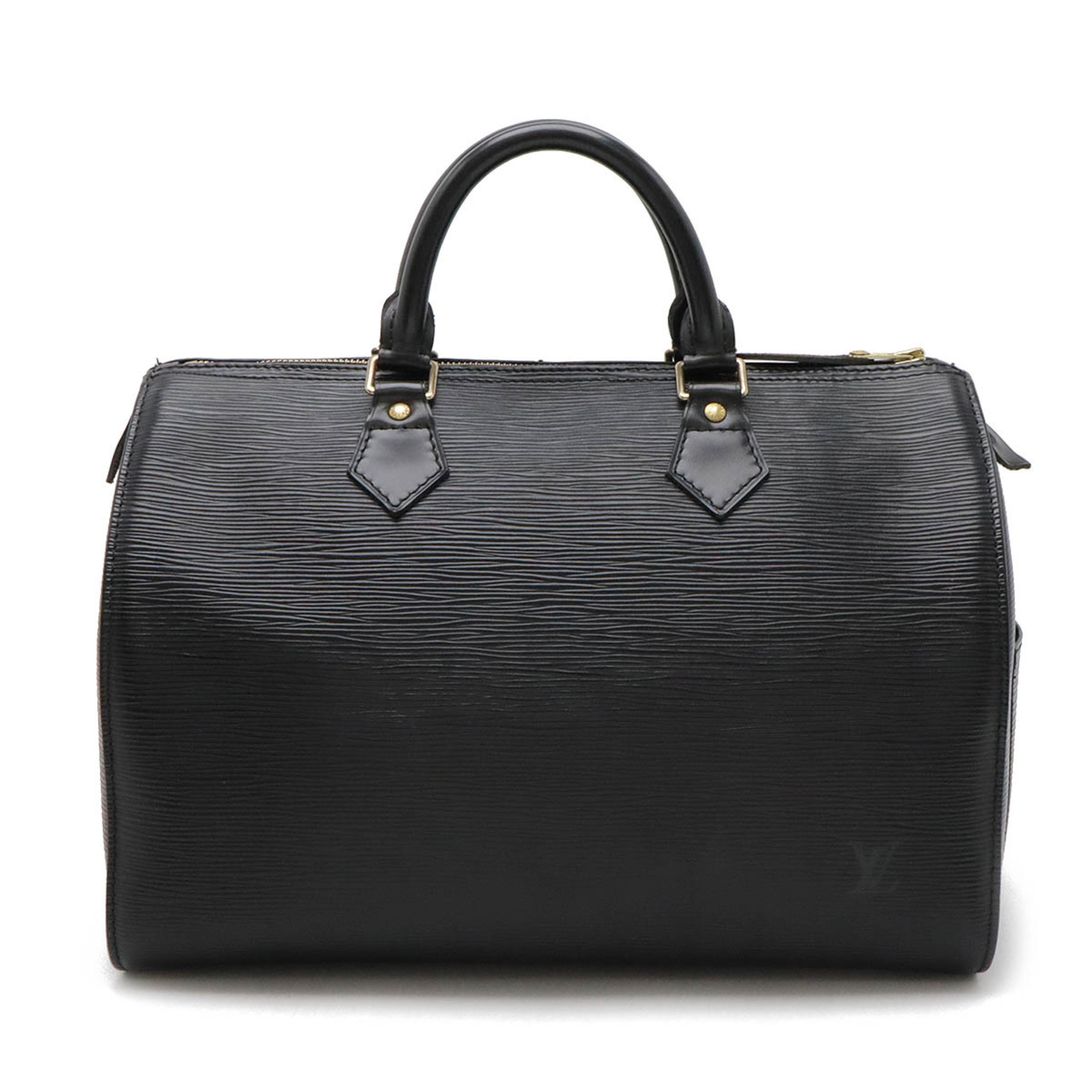 LOUIS VUITTON Louis Vuitton Epi Speedy 30 Handbag Boston Bag Leather Noir Black M59022