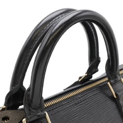 LOUIS VUITTON Louis Vuitton Epi Speedy 30 Handbag Boston Bag Leather Noir Black M59022