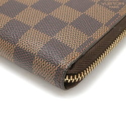 LOUIS VUITTON Damier Zippy Compact Wallet Round N60028