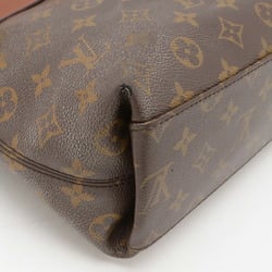 LOUIS VUITTON Louis Vuitton Monogram Tuileries Besace Handbag Shoulder Bag Leather Caramel Red M43157