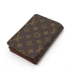 LOUIS VUITTON Louis Vuitton Monogram Porte Papier Zip Bi-fold Wallet with Certificate M61207