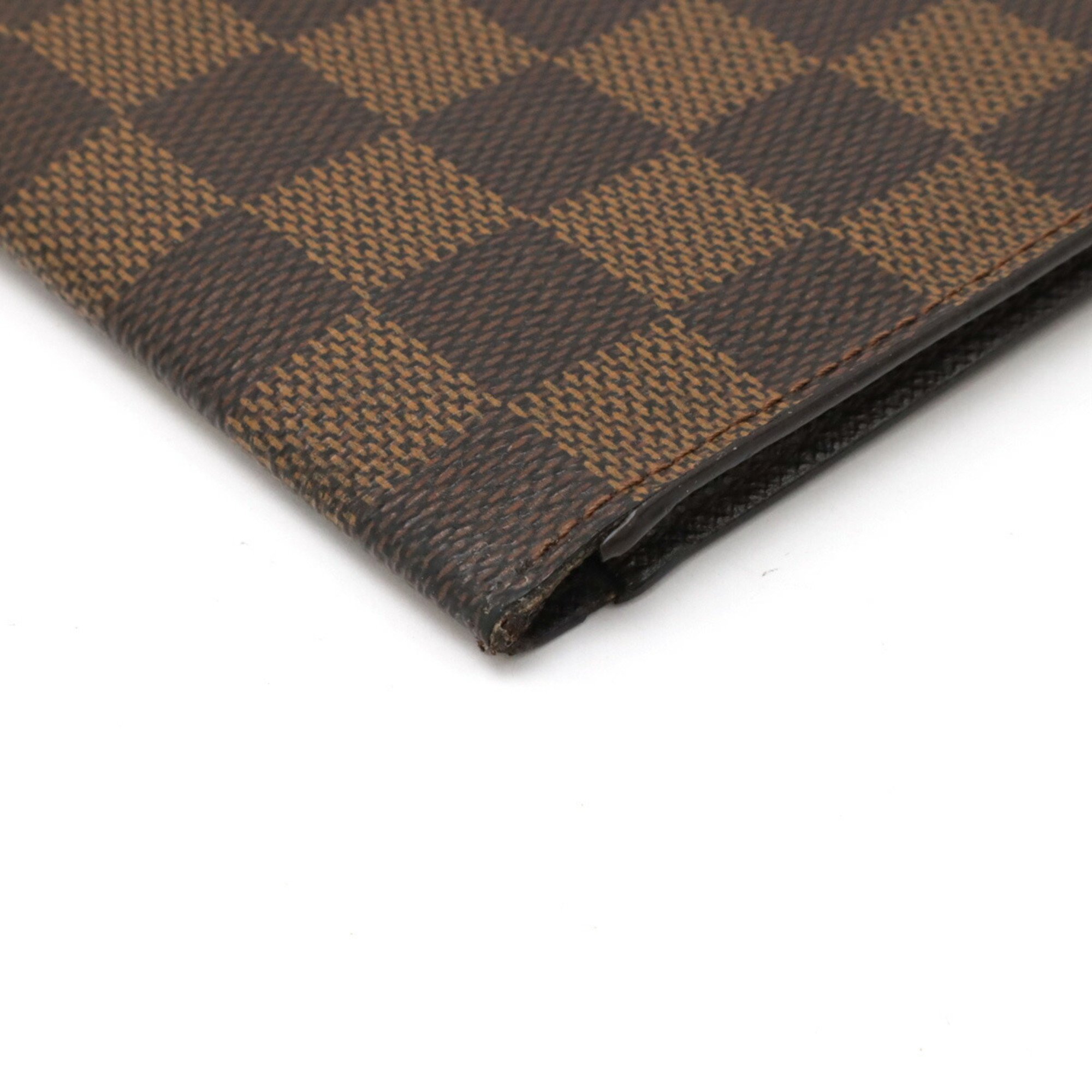 LOUIS VUITTON Louis Vuitton Damier Porte-Valeur Carte Credit Bi-fold long billfold Long wallet N61823