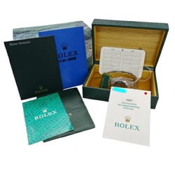 Rolex ROLEX Datejust 16200 Y-series Men's Watch Automatic AT Stainless Steel SS Silver Blue Roman Polished