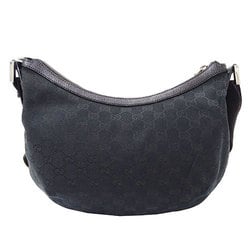 GUCCI Bag Women's Shoulder GG Canvas Black 181092