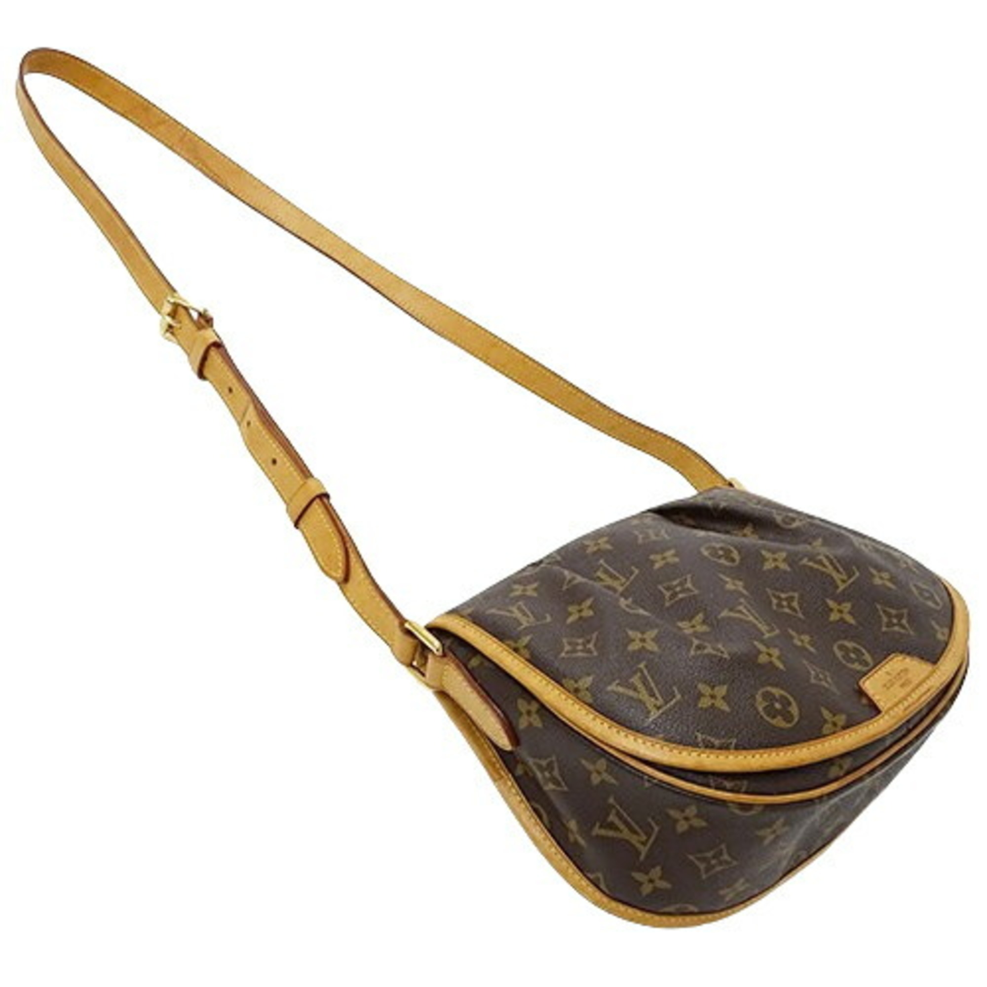 Louis Vuitton LOUIS VUITTON Bag Monogram Women's Shoulder Menilmontant PM M40474 Brown