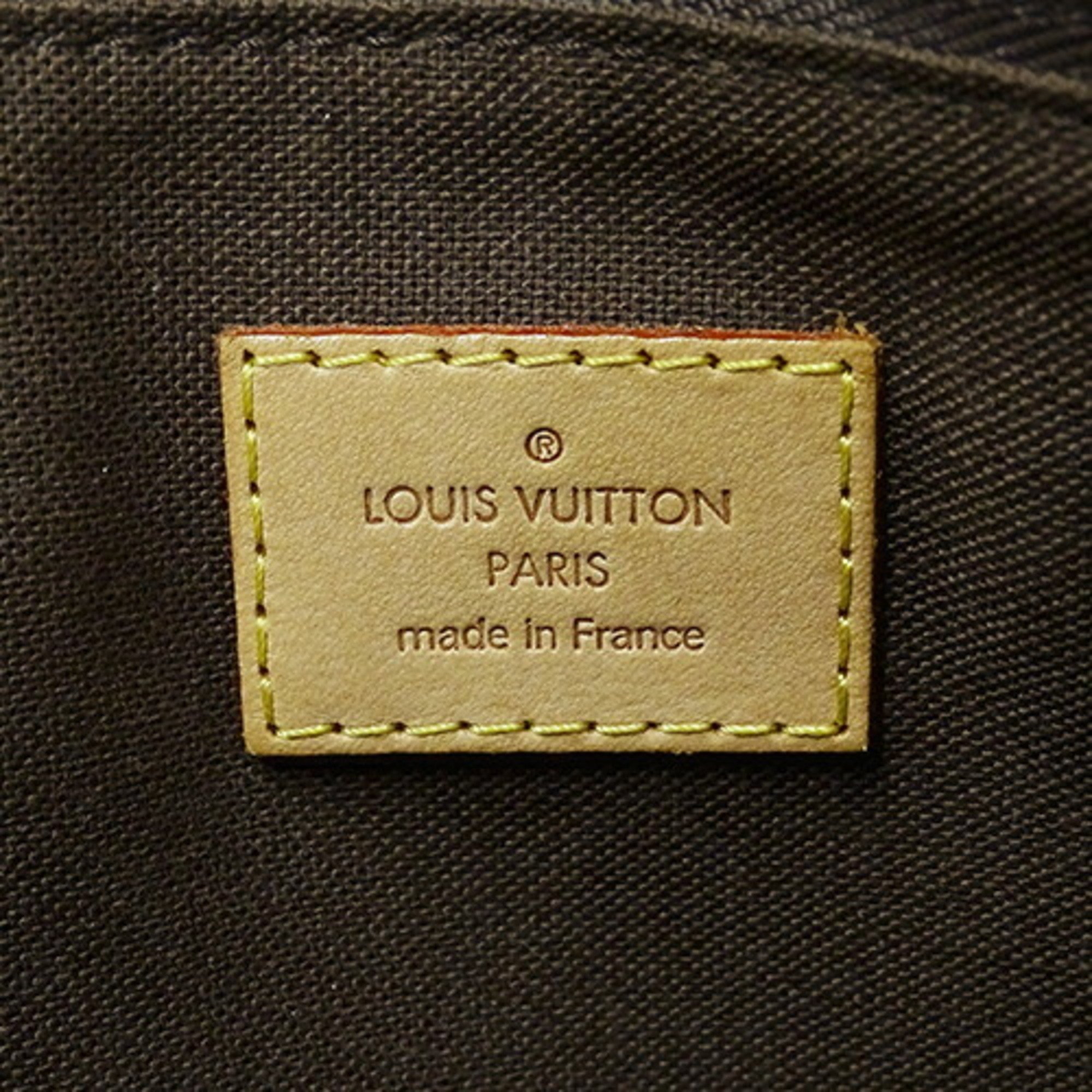 Louis Vuitton LOUIS VUITTON Bag Monogram Women's Shoulder Menilmontant PM M40474 Brown