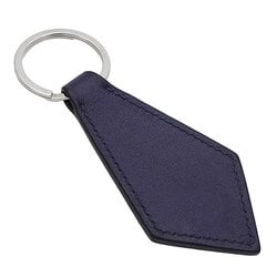 Hermes HERMES Keyring for Women and Men, Portocreta Leather, Navy Keychain