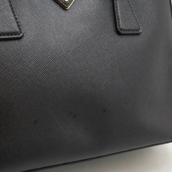 PRADA SAFFIANO Handbag Tote Bag Shoulder Saffiano Leather NERO Black BN1874