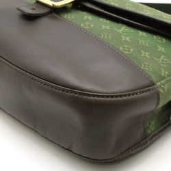 LOUIS VUITTON Louis Vuitton Monogram Shoulder Bag Belanger Canvas Leather TST Khaki Green M92673