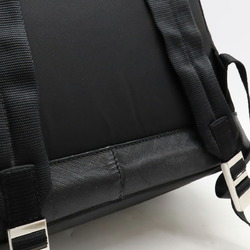 PRADA Prada Backpack Nylon Leather NERO Black V163