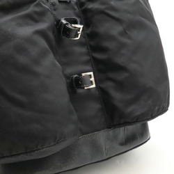 PRADA Prada Backpack Nylon Leather NERO Black V163