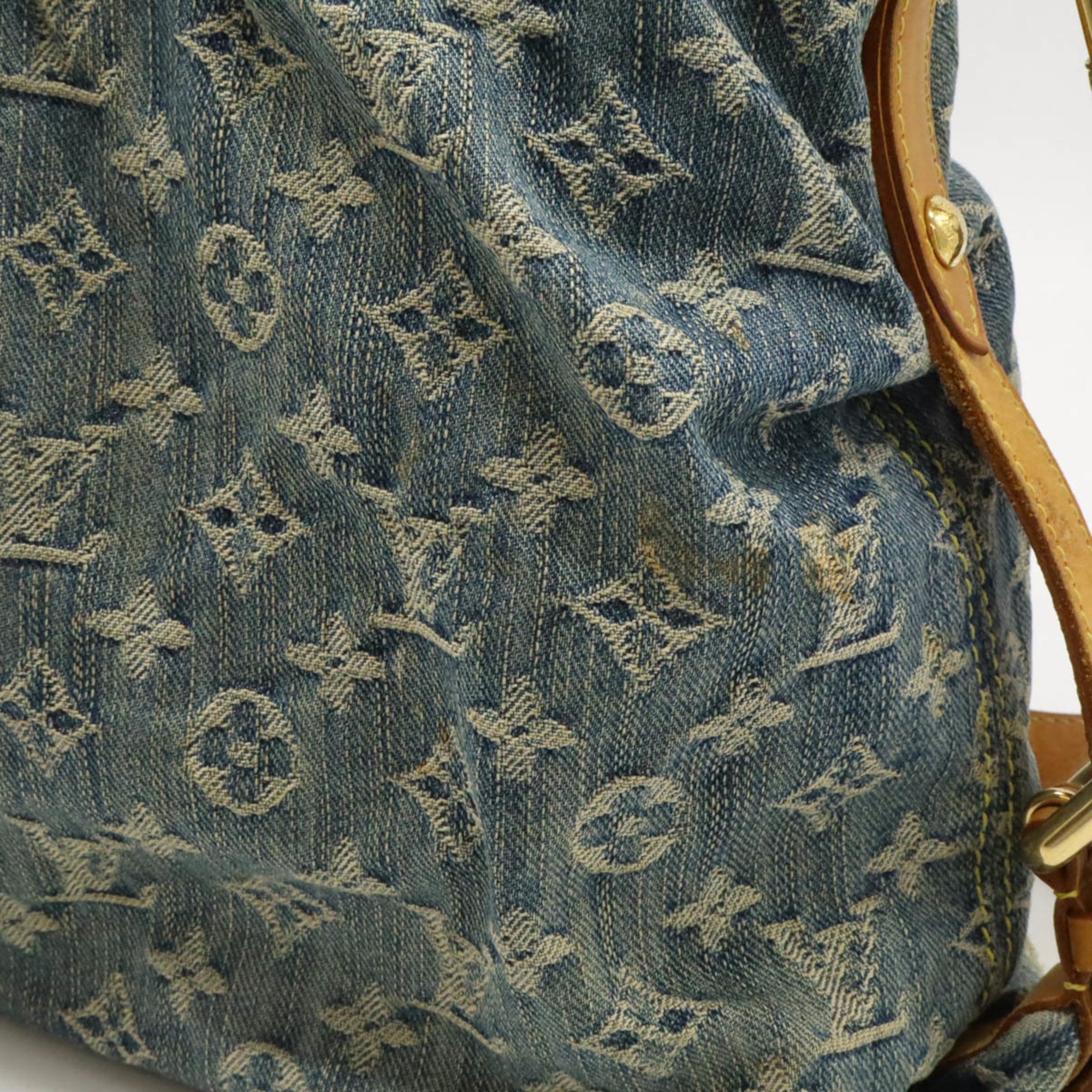 LOUIS VUITTON Louis Vuitton Monogram Denim Neo Cavi GM Tote Bag Handbag Shoulder Blue M95350