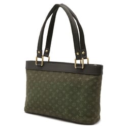 LOUIS VUITTON Louis Vuitton Monogram Lucille PM Tote Bag Shoulder Canvas TST Khaki Green M92682