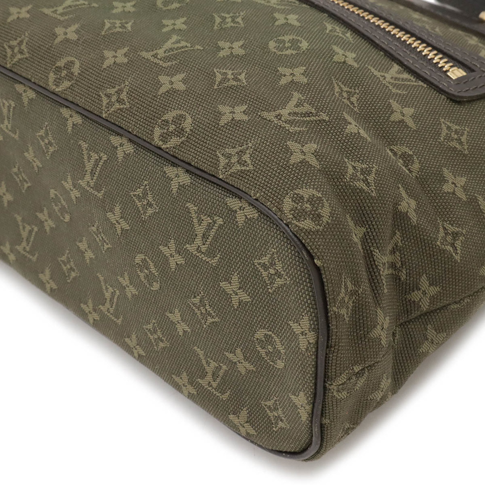 LOUIS VUITTON Louis Vuitton Monogram Lucille PM Tote Bag Shoulder Canvas TST Khaki Green M92682