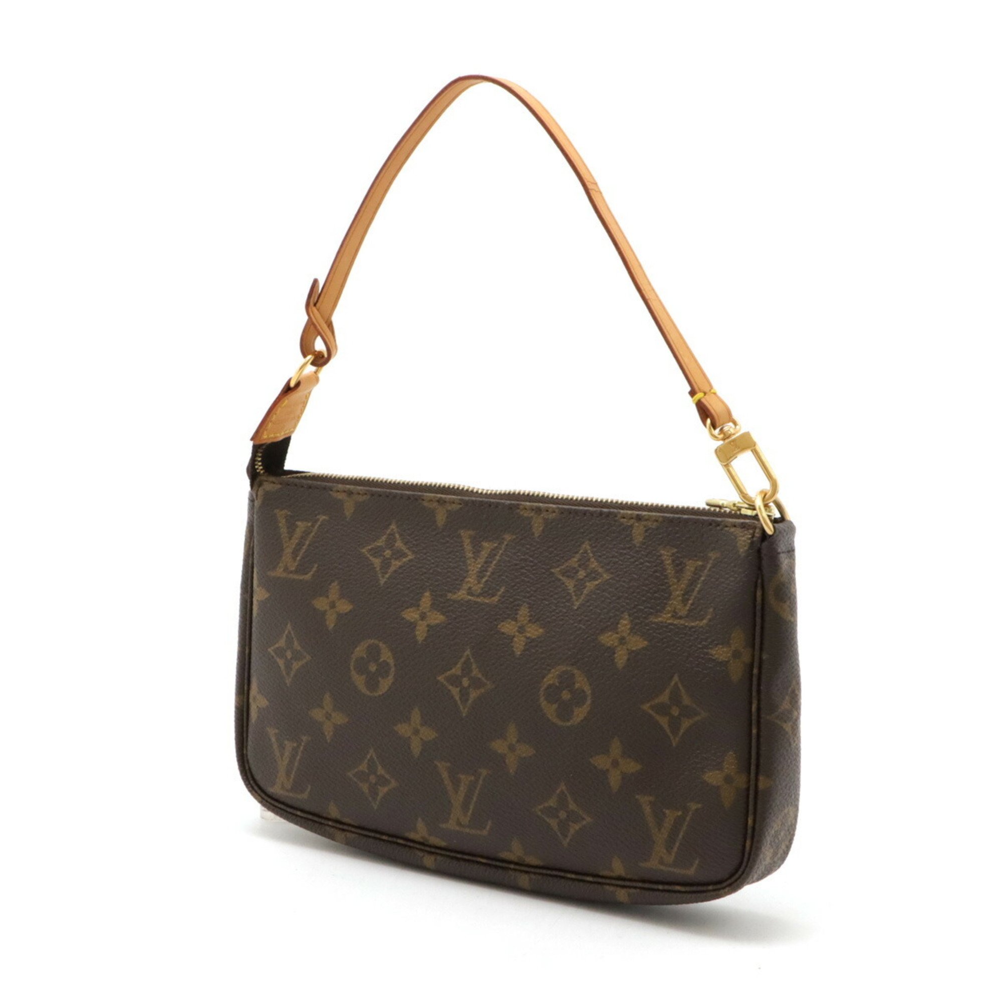 LOUIS VUITTON Louis Vuitton Monogram Pochette Accessory Pouch Handbag - Bag M51980