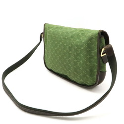 LOUIS VUITTON Louis Vuitton Monogram Shoulder Bag Belanger Canvas Leather TST Khaki Green M92673