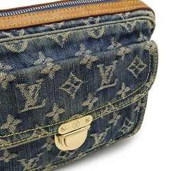 LOUIS VUITTON Louis Vuitton Monogram Denim Bum Bag Waist Body Shoulder Blue M95347