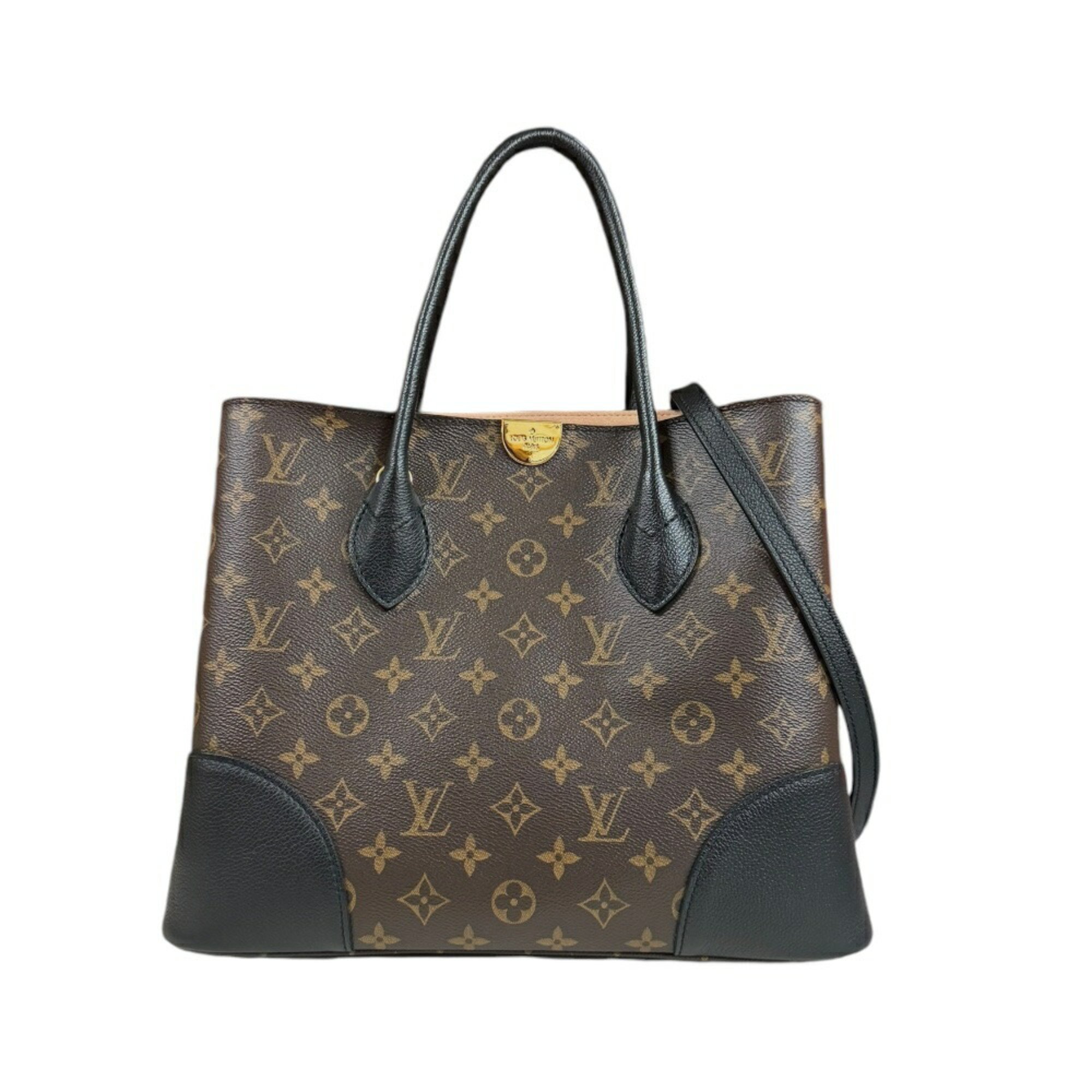 Louis Vuitton Flandrin Monogram Shoulder Bag Canvas M41595 Brown Women's LOUIS VUITTON 2way