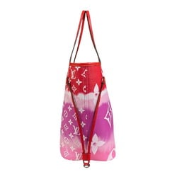 Louis Vuitton Neverfull MM Escar Tote Bag Monogram Canvas M45127 Red Women's LOUIS VUITTON