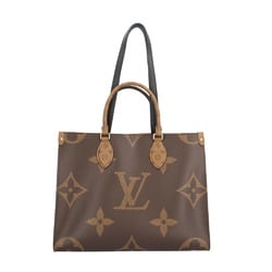 Louis Vuitton On the Go MM Monogram Giant Shoulder Bag Canvas M45321 Brown Women's LOUIS VUITTON