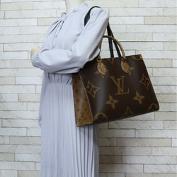 Louis Vuitton On the Go MM Monogram Giant Shoulder Bag Canvas M45321 Brown Women's LOUIS VUITTON