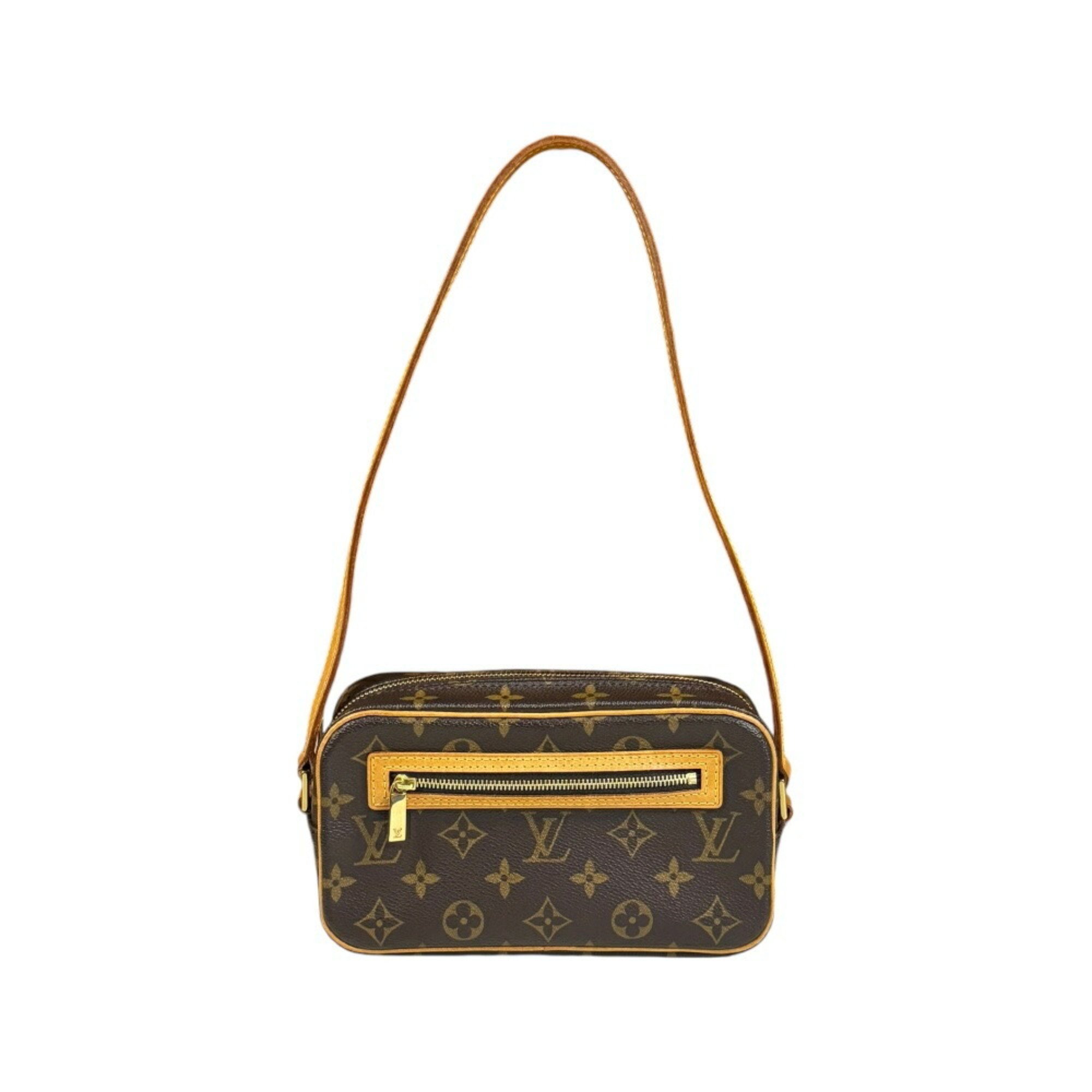 Louis Vuitton Pochette Cite Monogram Shoulder Bag Canvas M51183 Brown Women's LOUIS VUITTON