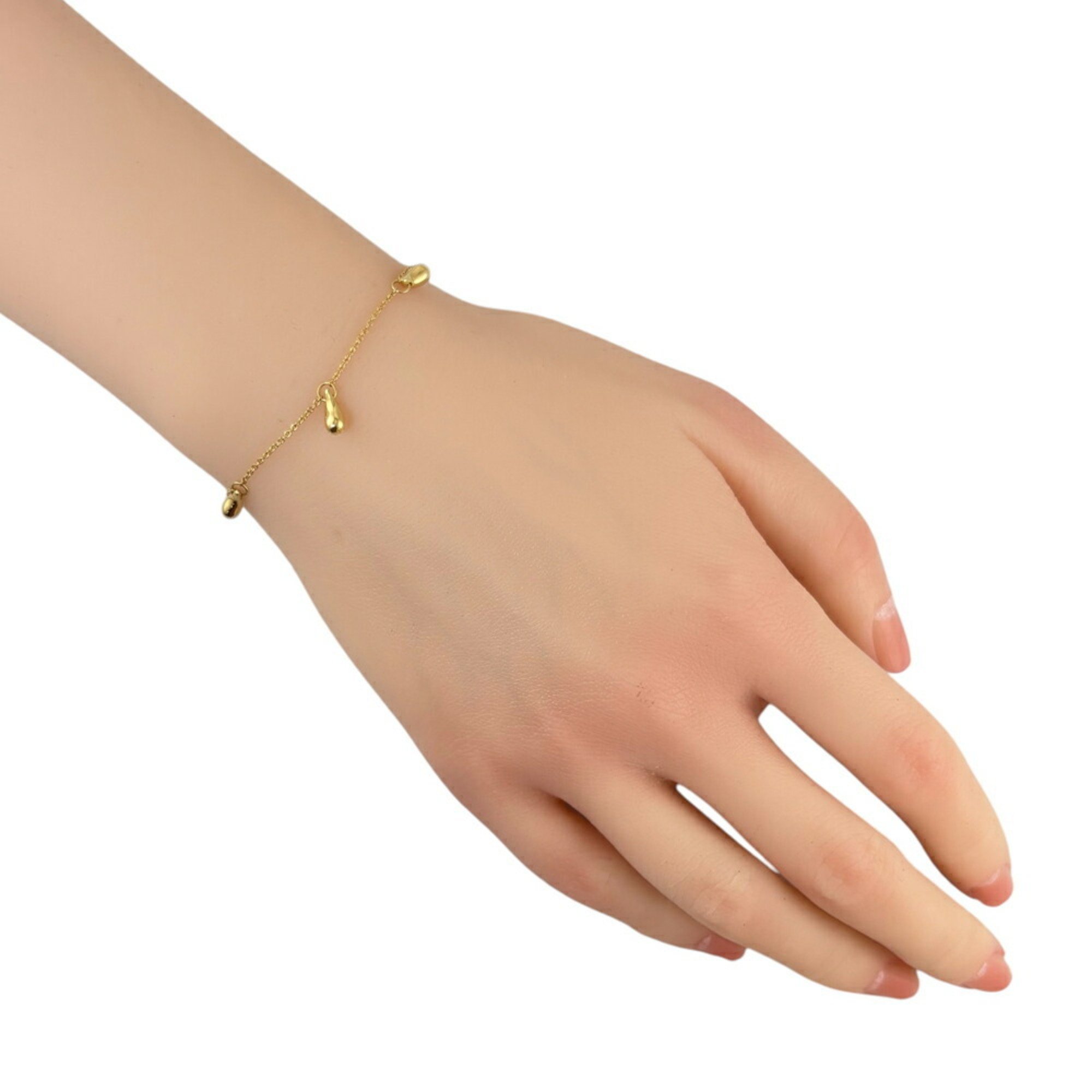 Tiffany teardrop bracelet, 18k gold, women's, TIFFANY&Co.