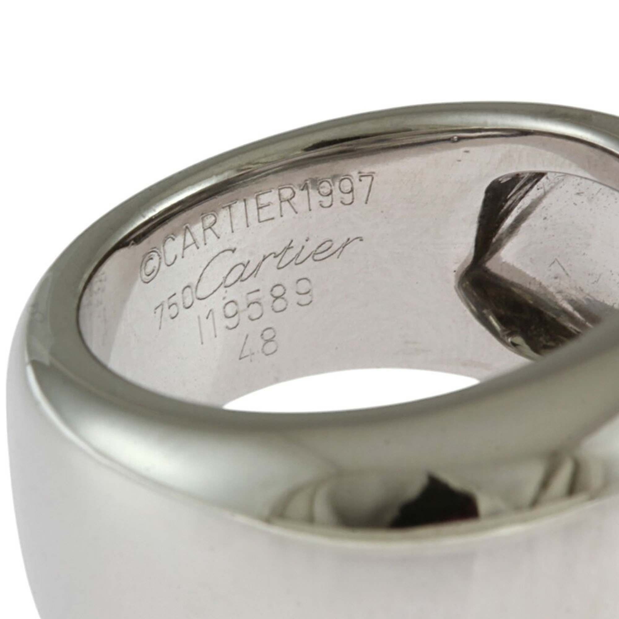 Cartier Nouvelle Vague Ring, Size 8.5, 18k, Women's, CARTIER