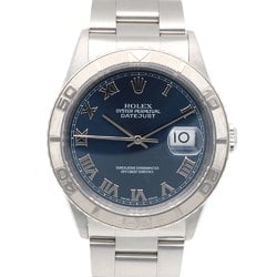 Rolex Datejust Oyster Perpetual Watch Stainless Steel 16264 Automatic Men's ROLEX A Series 1998-1999 Thunderbird Roman Numerals Overhauled