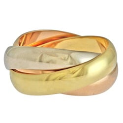 Cartier Trinity Ring, Size 16.5, 18K, Unisex, CARTIER