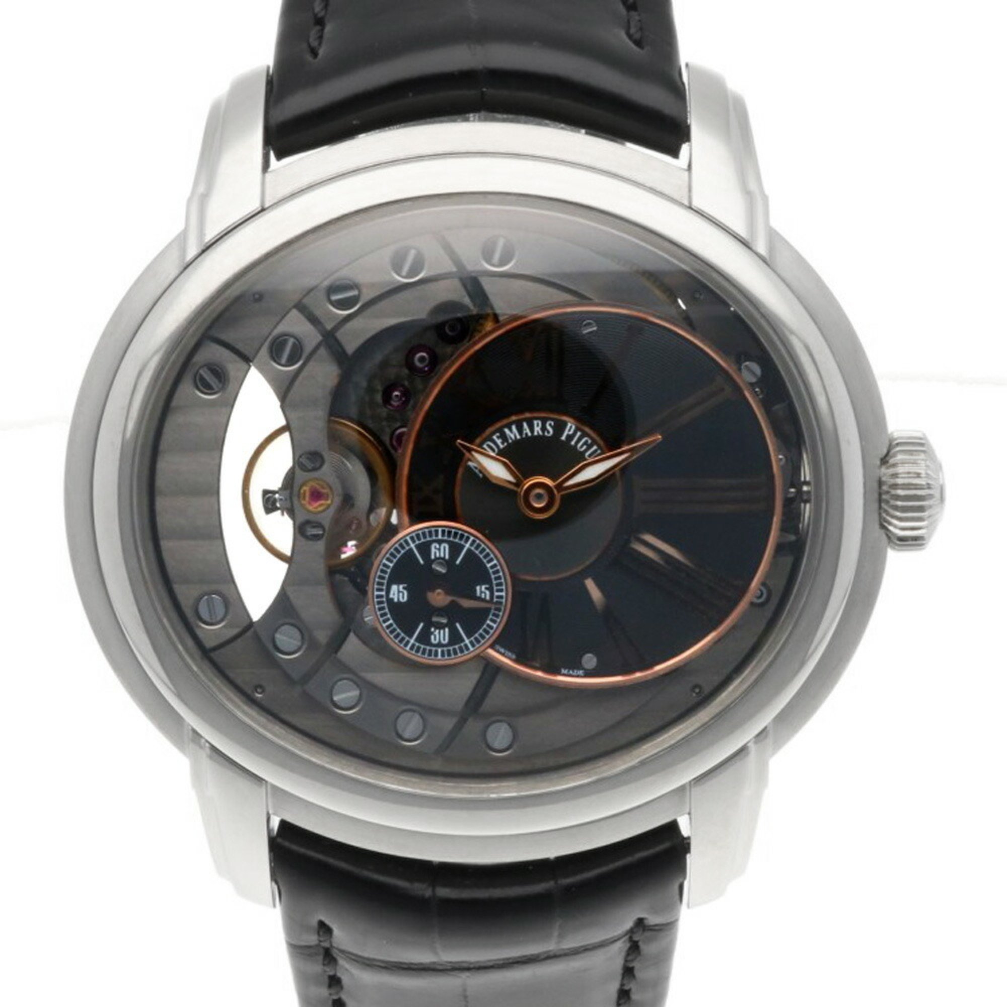 Audemars Piguet Millenary Watch Stainless Steel 15350ST.OO.D002CR.01 Men's AUDEMARS PIGUET Overhauled