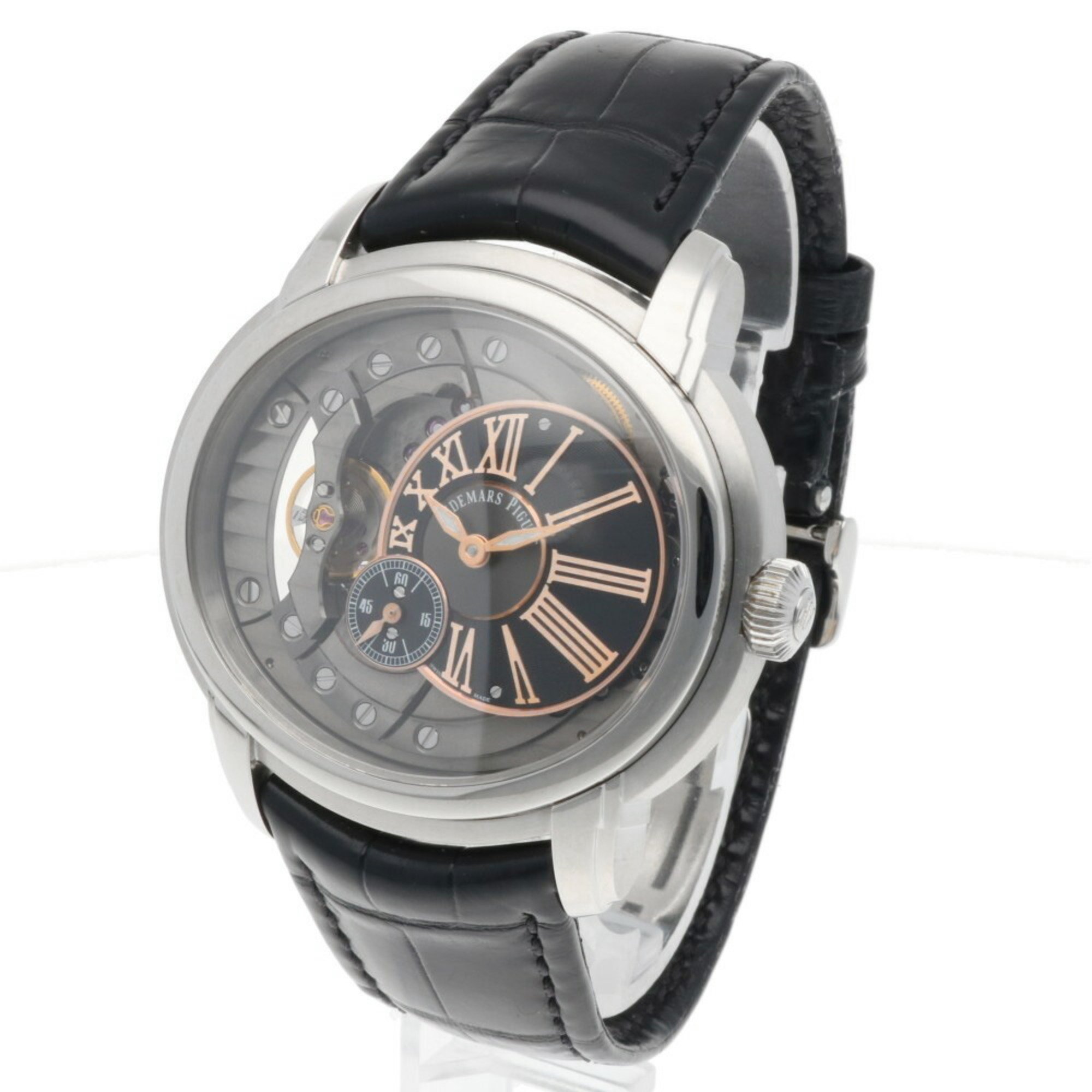 Audemars Piguet Millenary Watch Stainless Steel 15350ST.OO.D002CR.01 Men's AUDEMARS PIGUET Overhauled