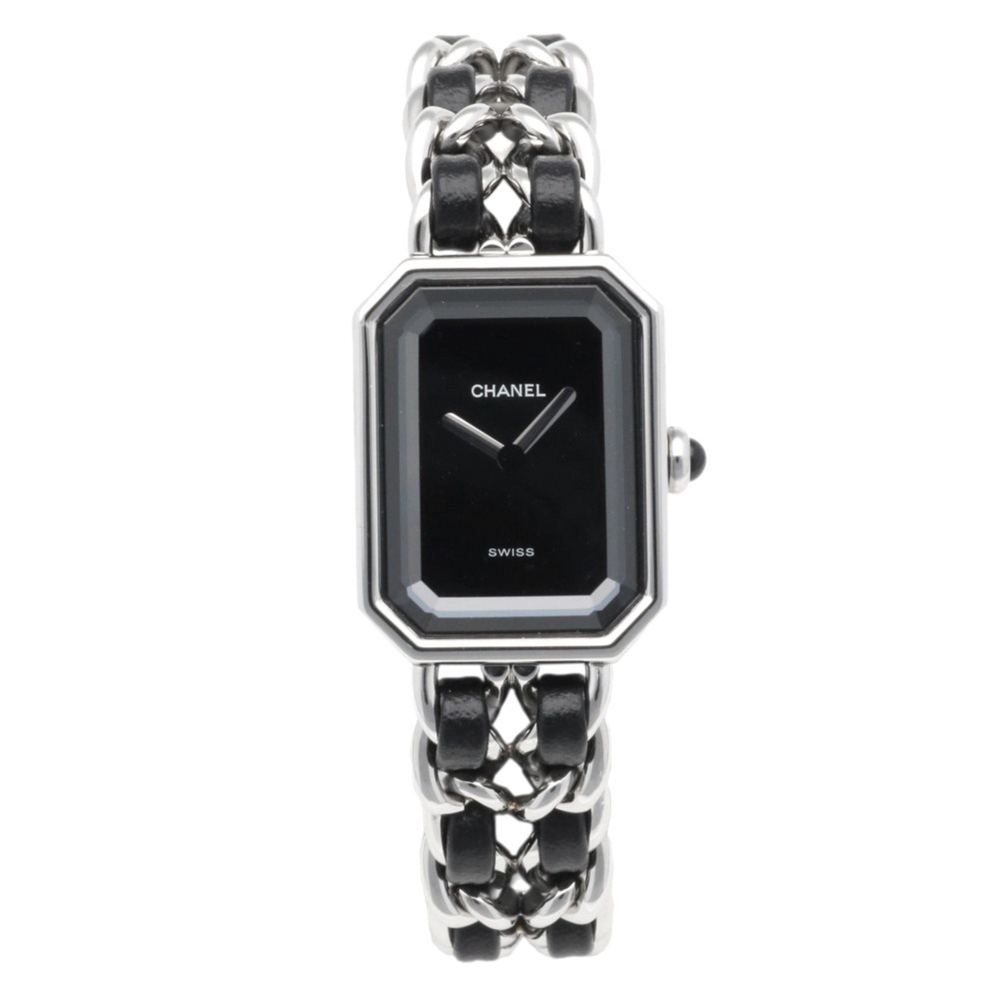 Chanel Premiere M Watch Stainless Steel H0451 Quartz Ladies CHANEL Bracelet