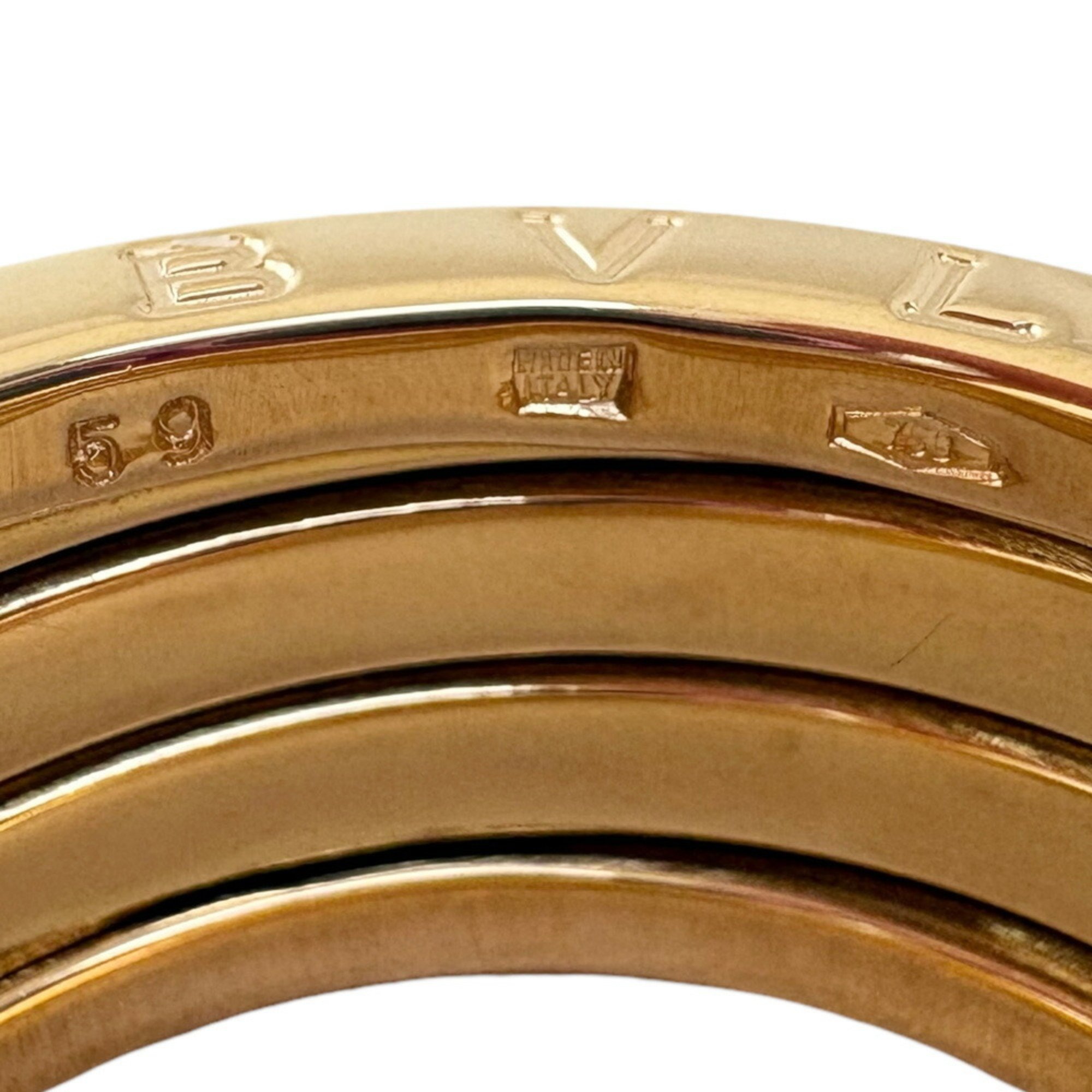 BVLGARI B.zero1 4-band ring, BVLGARI, size 18, 18k, unisex,