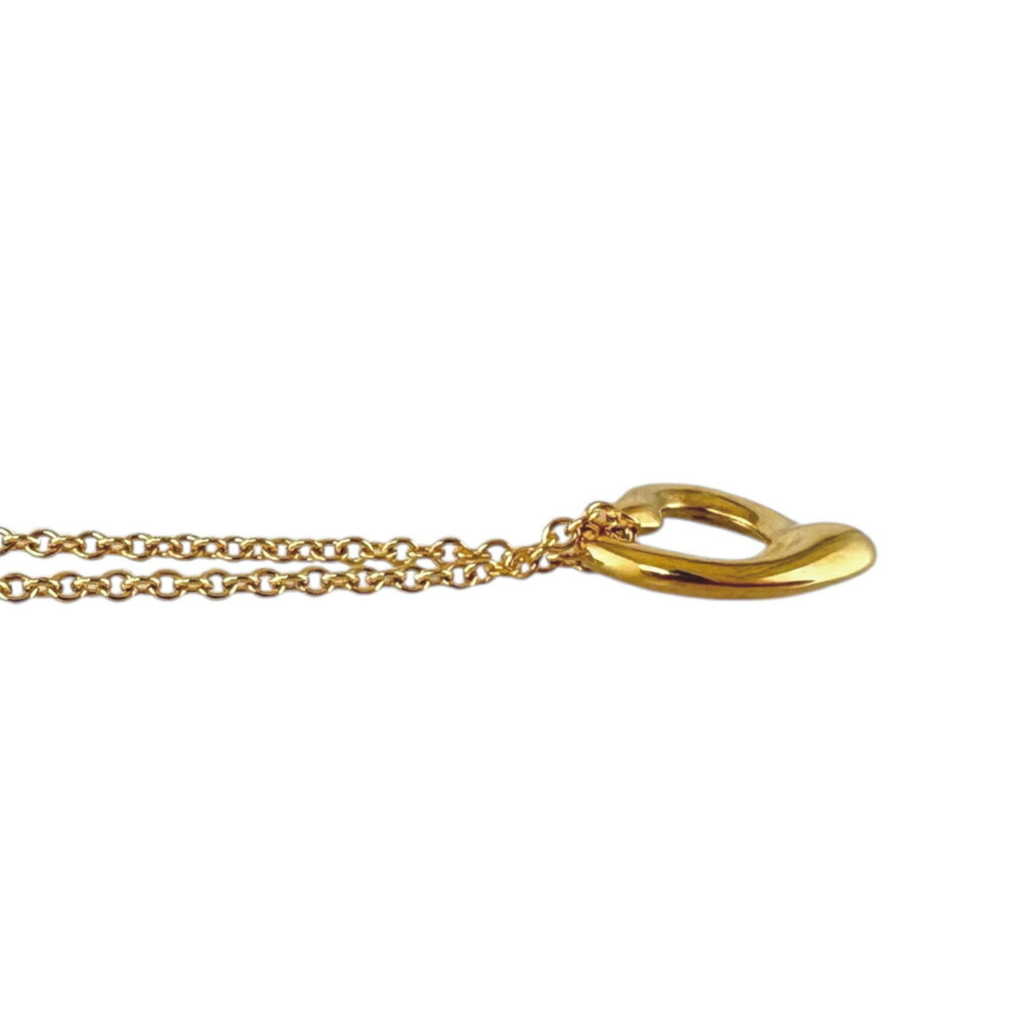 Tiffany Heart Necklace 18K Gold Women's TIFFANY&Co.