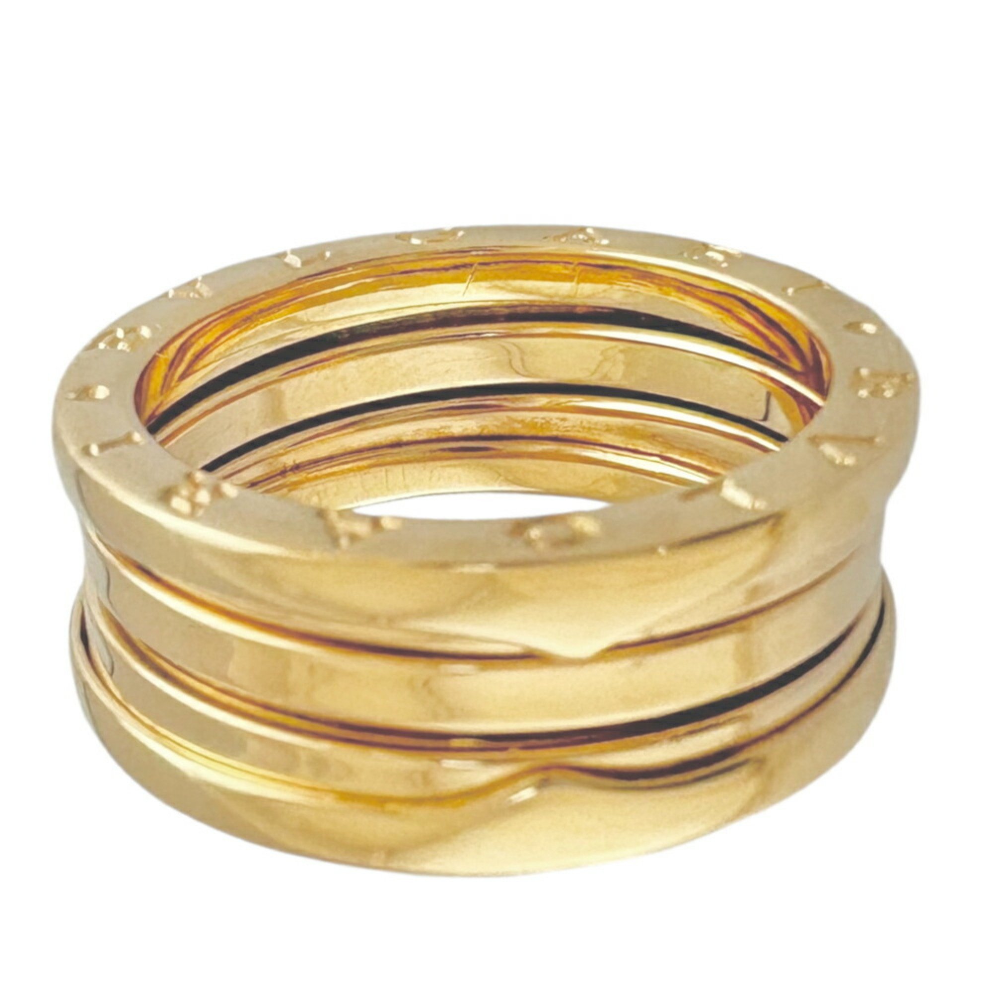 BVLGARI B-zero.1 3-band ring, size 17.5, 18k, unisex,