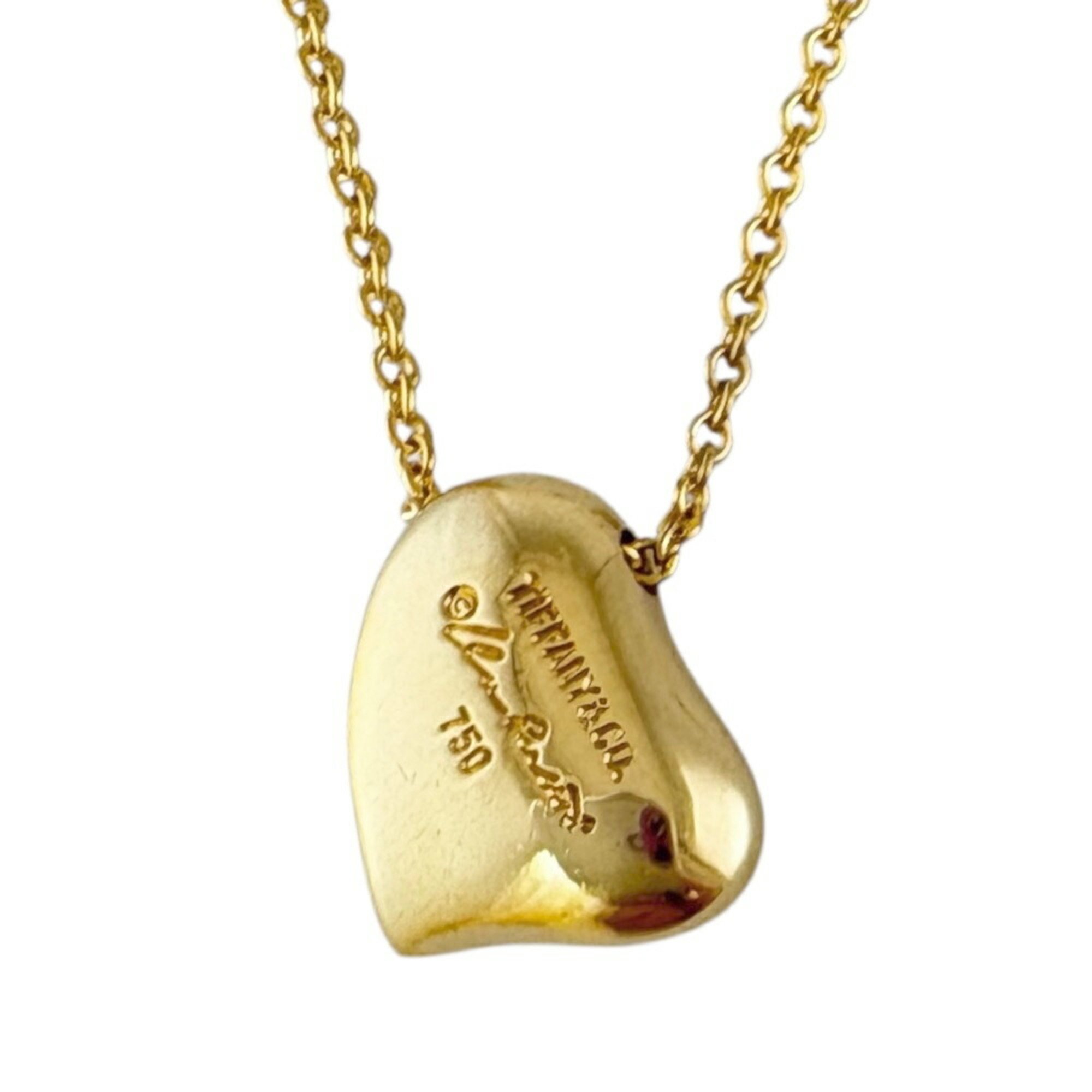 Tiffany Full Heart Necklace 18K Gold Women's TIFFANY&Co.